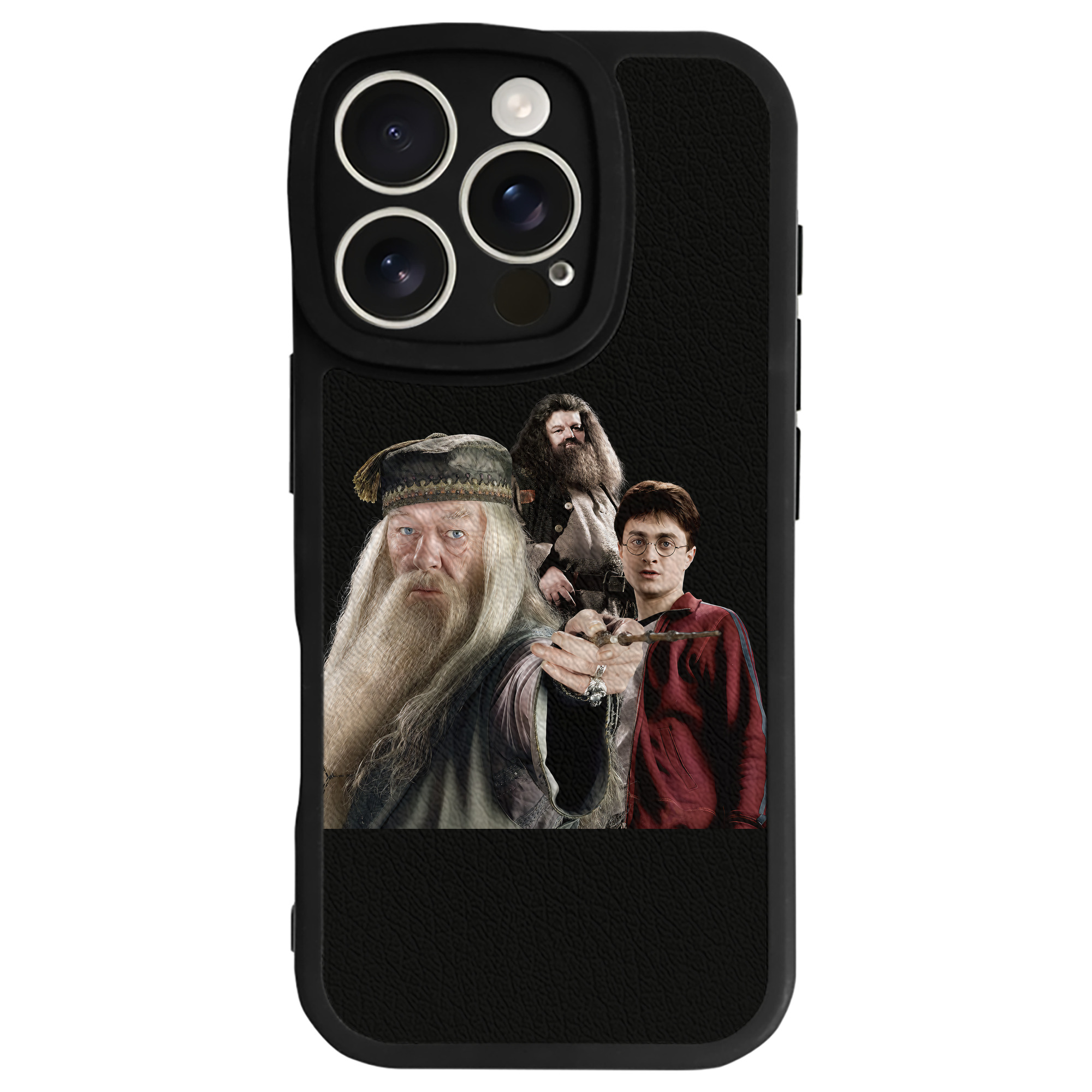 （画像用） Harry Potter ハリー・ポッターシリーズ 【iPhone 16シリーズ対応】シリコンスマホケース（レザー調） 材質：シリコン